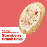 Dove Crumbl Limited Edition Body Care Gift Set Strawberry Crumb Cake, 2 Count