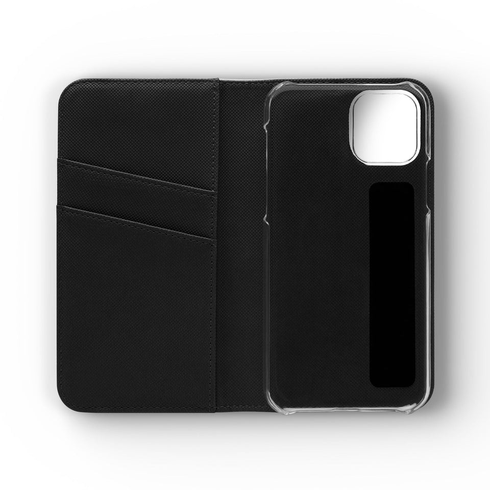 Sugar Skull Flip Wallet Phone Case