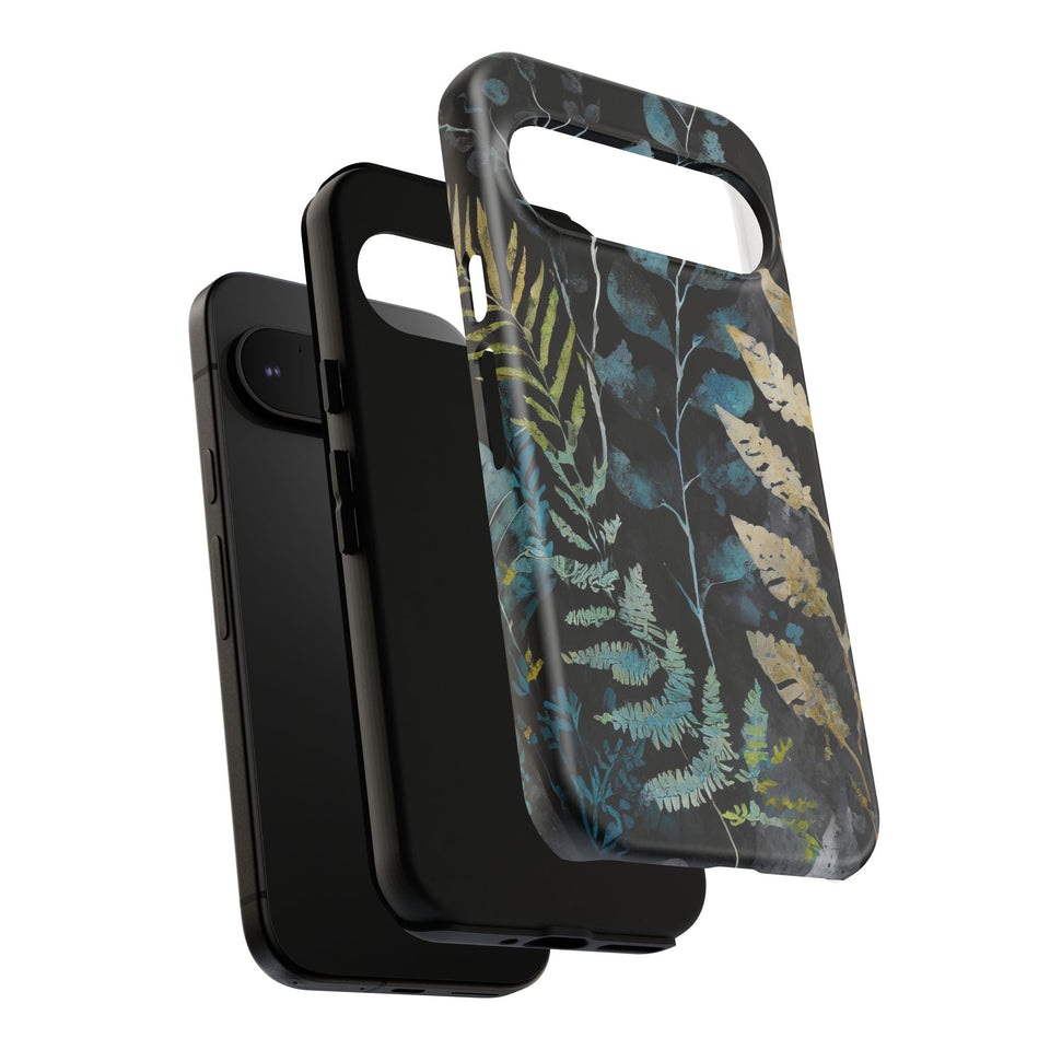 Dark Floral Tough Phone Case
