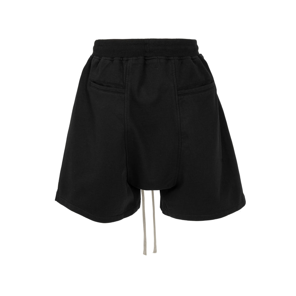 NOIR ZIP DRAWSTRING CARGO SHORTS