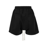 NOIR ZIP DRAWSTRING CARGO SHORTS