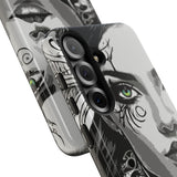 Green Eyed Devilish Beauty Tough Phone Case