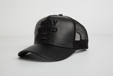 Pray Grind Repeat- Asphalt Leather / Signature Series Snap-Back