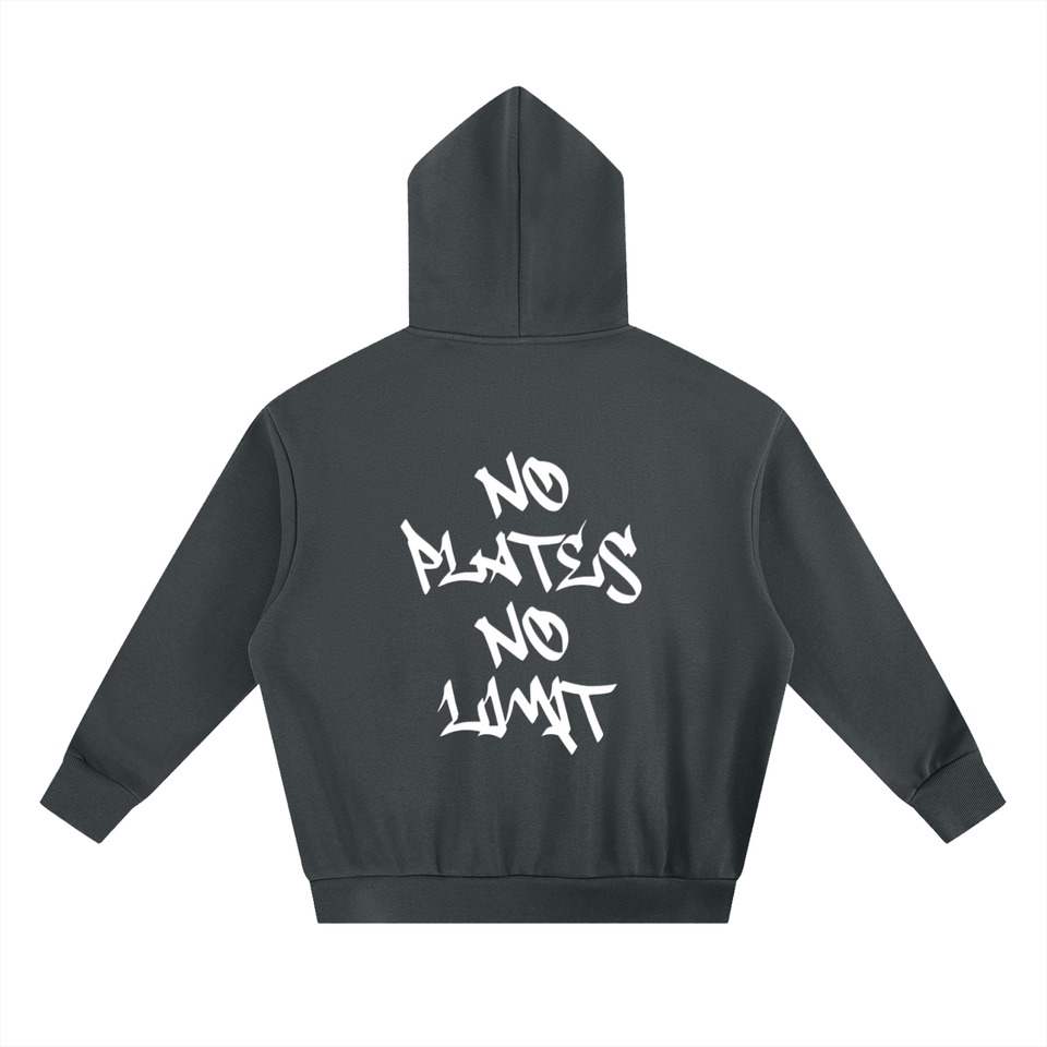 Graffiti No Plates Hoodie