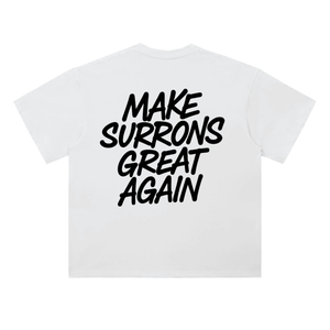 White MSGA Tee