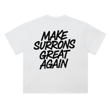 White MSGA Tee