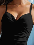 Ruched Sweetheart : One-Piece Swimwear