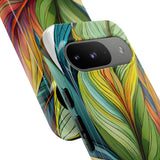 Vibrant Tropical Leaf Tough Phone Case
