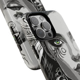 Green Eyed Devilish Beauty Tough Phone Case