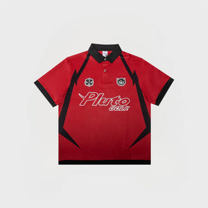 TEAM PLUTO POLO | CRIMSON