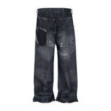WIDEBOY SUTURE DENIM