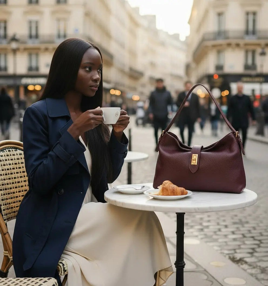 THE CLARA LEATHER SLOUCH BAG (FINAL SALE)