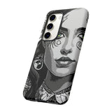 Green Eyed Devilish Beauty Tough Phone Case