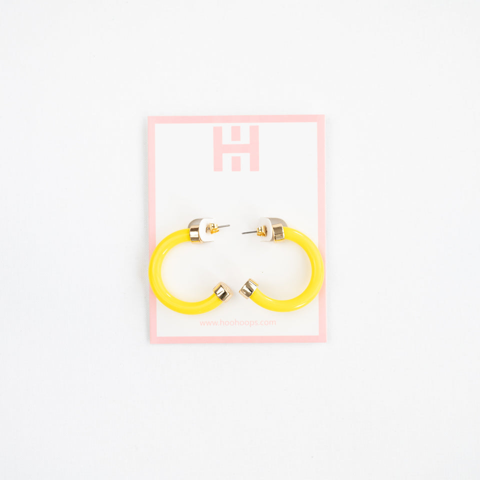 Mini Hoops - Yellow