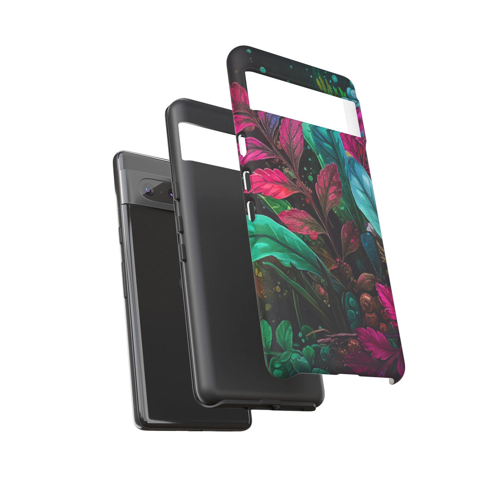 Vibrant Floral Tough Phone Case