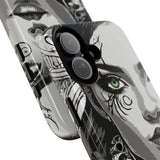 Green Eyed Devilish Beauty Tough Phone Case