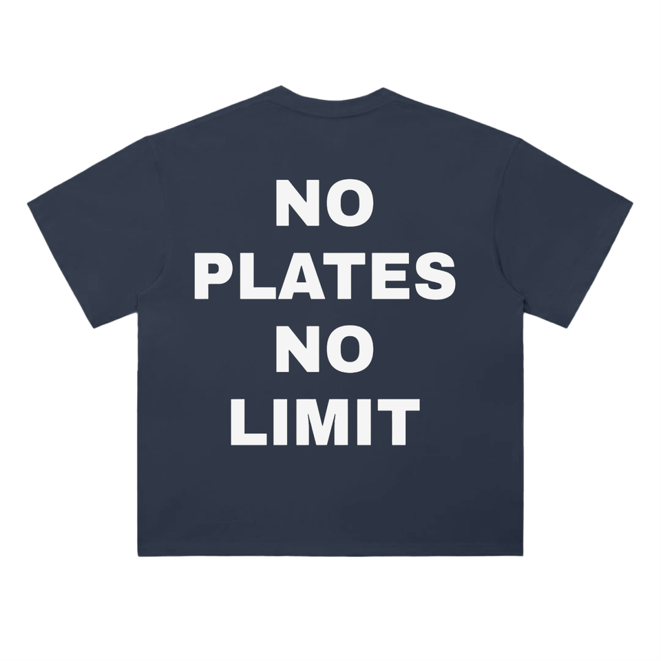 Blocky No Plates Tee