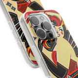 Red & Black Female Devil Flexi Phone Case