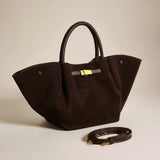 THE MARY SUEDE TOTE BAG (FINAL SALE)