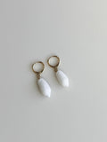 Olive Hoop Earrings