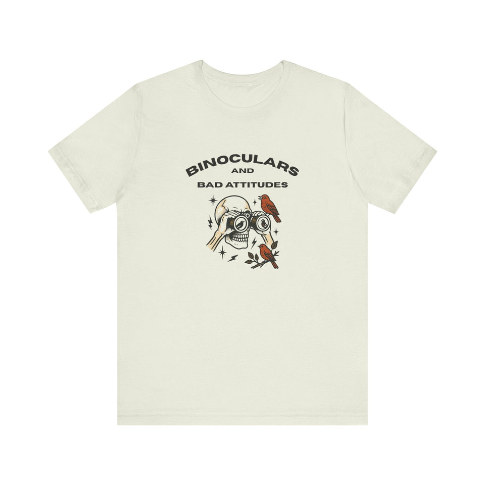 Bird Watching Is Hardcore T-Shirt | Funny Punk Birder Shirt for Misfits & Field Freaks