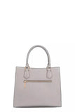 Nicole Lee USA Structured Tote Bag Monogram Print Pattern