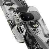 Green Eyed Devilish Beauty Tough Phone Case