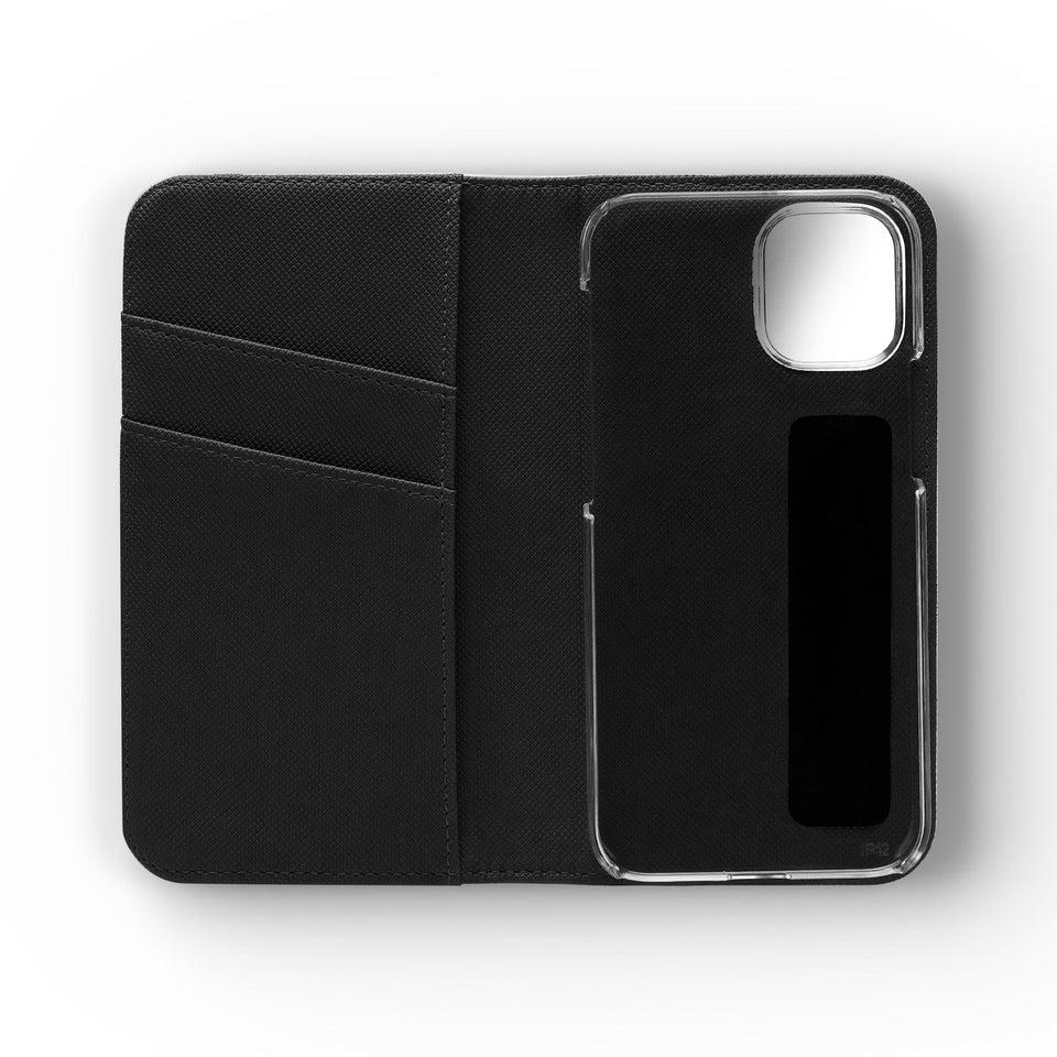 Sugar Skull Flip Wallet Phone Case
