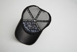 Pray Grind Repeat- Asphalt Leather / Signature Series Snap-Back