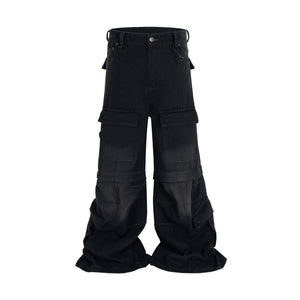 NOIR CONVERT CARGO DENIM