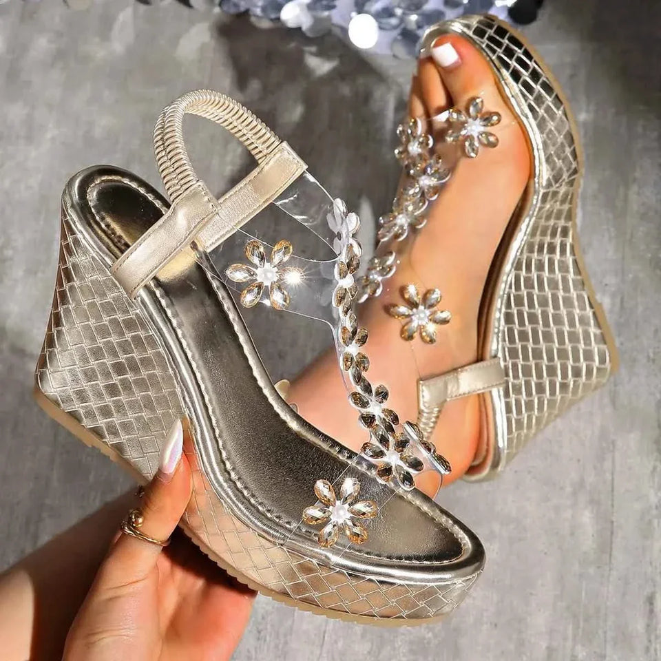 Stylish Open Toe : Wedge Sandals