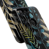 Dark Floral Tough Phone Case