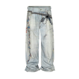 WIDEBOY PADLOCK DENIM