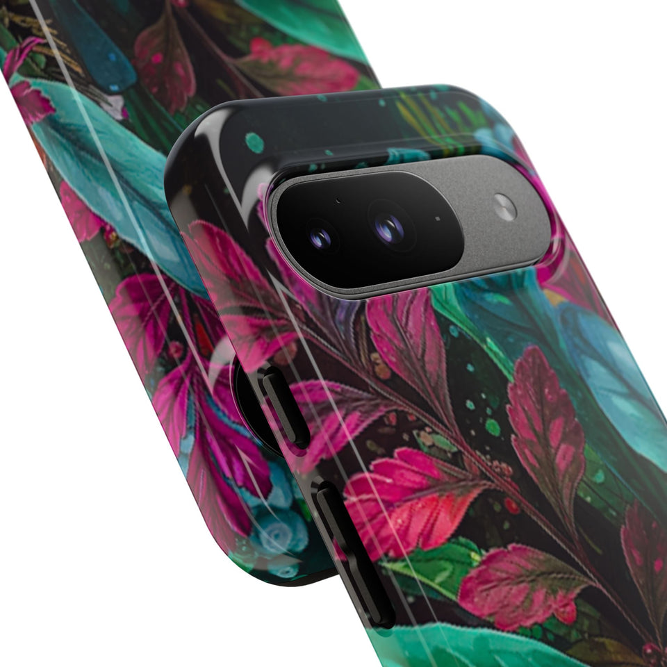 Vibrant Floral Tough Phone Case