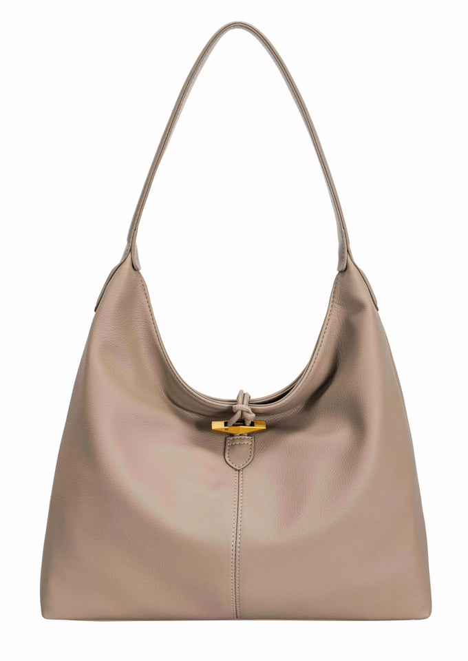 David Jones Classic Leather Shoulder Bag Genuine Leather
