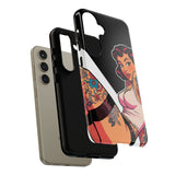 Vintage Tattoo Beauty Tough Phone Case