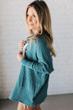 Jet Stream Mix Pattern Hollow Knit Open Front Cardigan