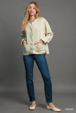Umgee Textured Jacquard Jacket