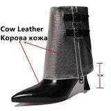 Elegant Short Boots: With Thin High Heels