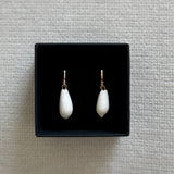 Olive Hoop Earrings