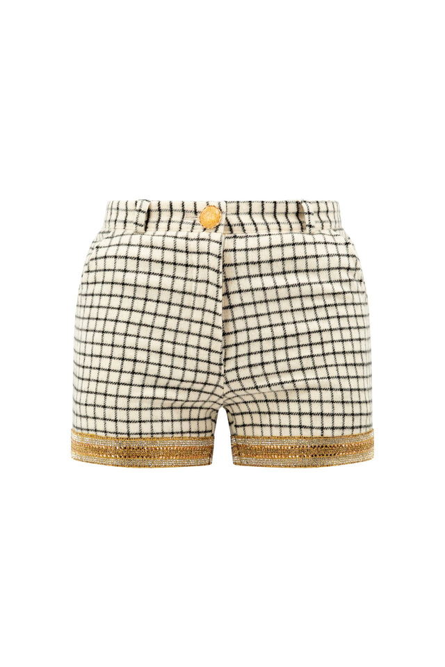 Abby Alpaca Wool Shorts