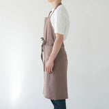 Linen Tales Ashes of Roses Linen Chef Apron
