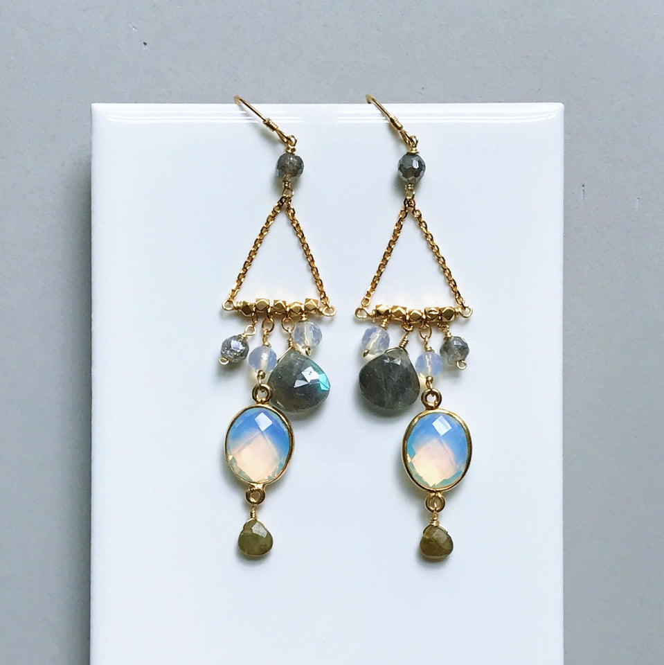 Opalite Chandie Earrings
