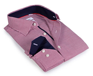 Button-Up  Shirt // Contemporary Fit - Blue - final sale