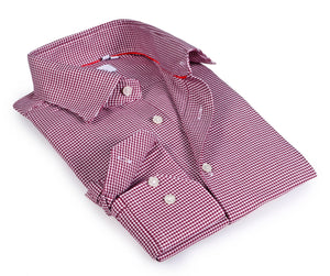 Button-Up Shirt //  - Contemporary Fit - contrast  trimming - final sale