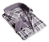 Button-Up Shirt //  - Contemporary Fit - contrast  trimming - final sale