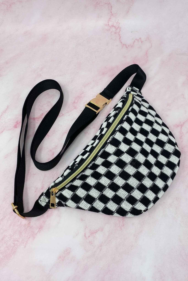 Effortless Style with the Check Yourself Crossbody Sling Bag - Your Ultimate Travel and Everyday Companion