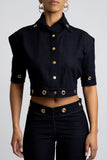 Chance Structured Denim Shirt