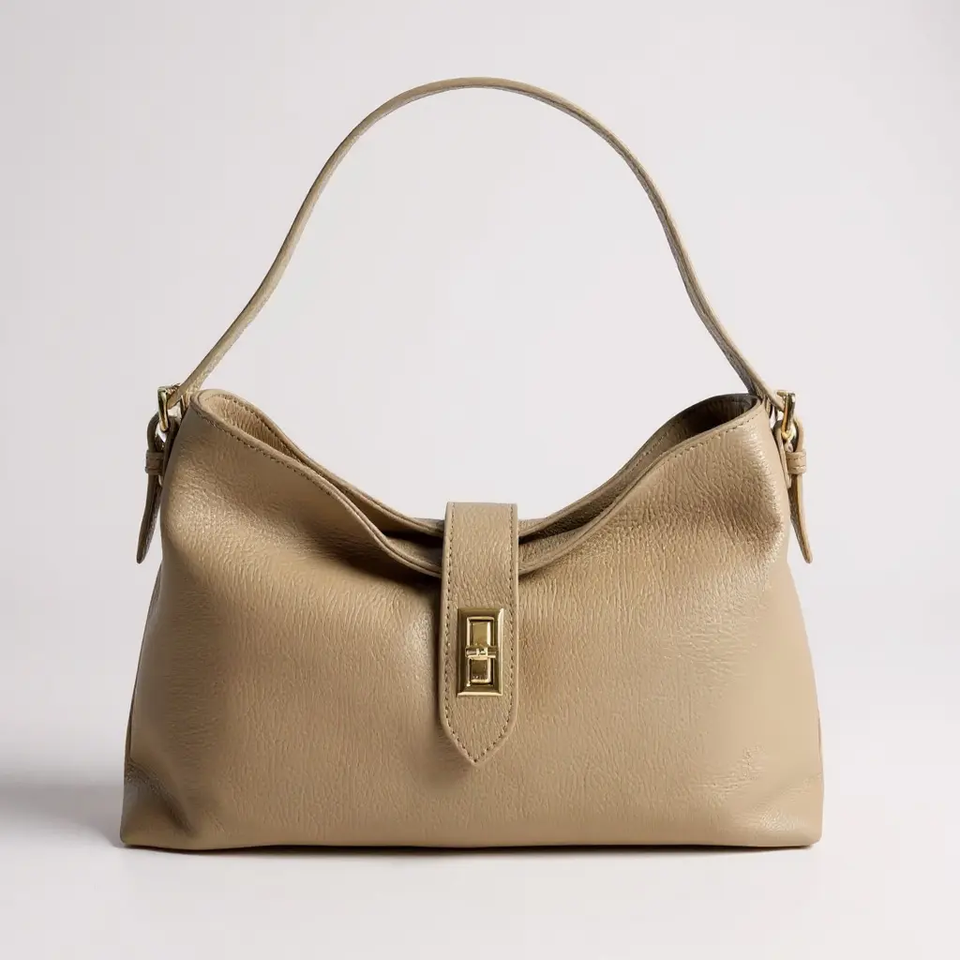 THE CLARA LEATHER SLOUCH BAG (FINAL SALE)