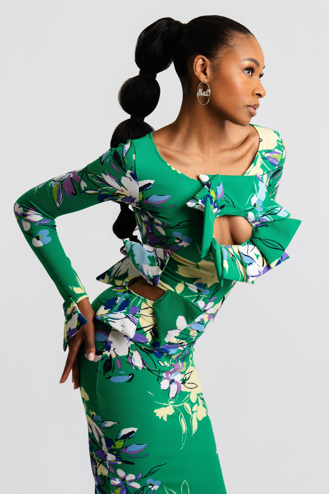 Daphne Floral Maxi Dress